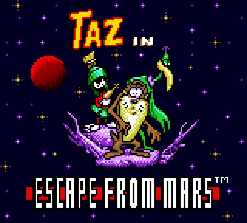 Image n° 4 - screenshots  : Taz in Escape from Mars